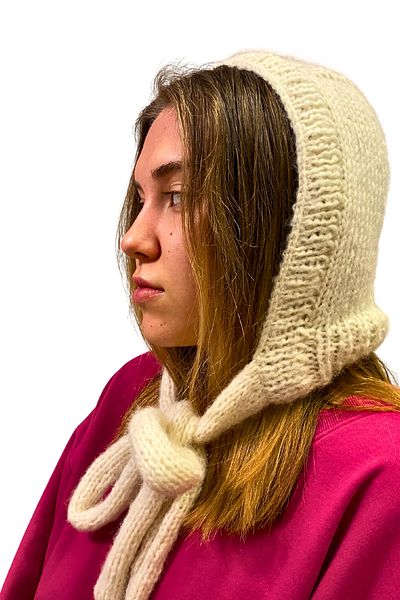 TULEK Soft Laura Balaklava Beanie from Alpaca Wool
