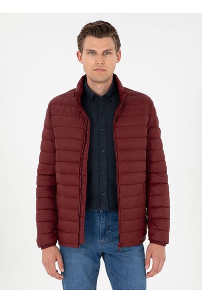 U.S. Polo Assn. BASE. Мъжко палто Polo Assn. в бордо червено - G081SZ0MS.000.1948744