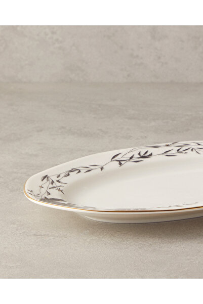 English Home Hera Porcelain Boat Plate 25 cm Gold