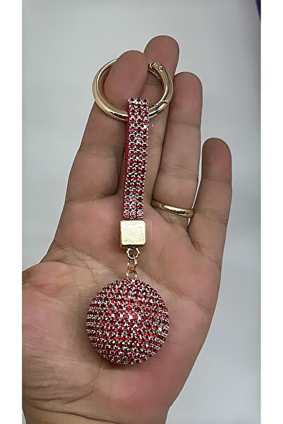 By Semra Parlak Yapay Elmas Taşlı Ev, Araba Disko Topu Model Askılı Anahtarlı...