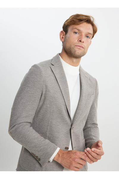 ALTINYILDIZ CLASSICS Ανδρικό μπουφάν Altınyıldız Ανοιχτό Καφέ Slim Fit - TACT ACE 042510112