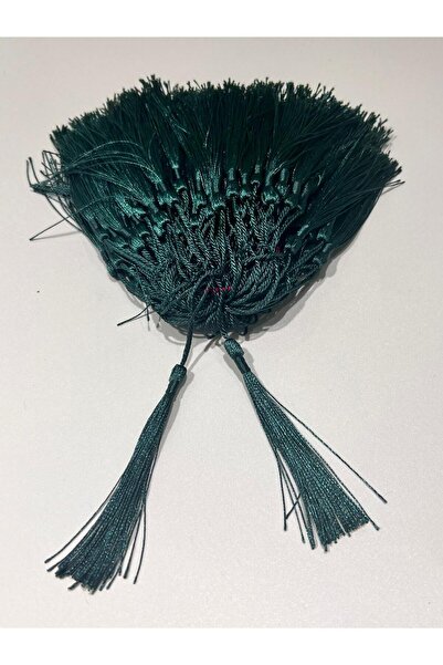 KARAASLAN zümrüt renk 100 lü püskül 7 cm