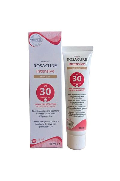 SYNCHROLINE Rosacure Intensive Spf30 - Tinted Sensitive Skin Protector Claire 30ml