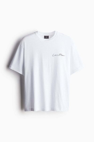 H&M Relaxed Fit Cotton T-shirt