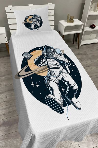 dekomingo Astronaut Space Baby and Child Base Pique Set