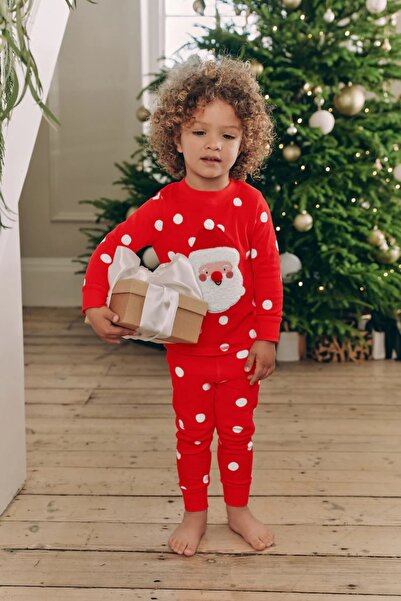 Next Baby 100% Cotton Christmas Pajama Set