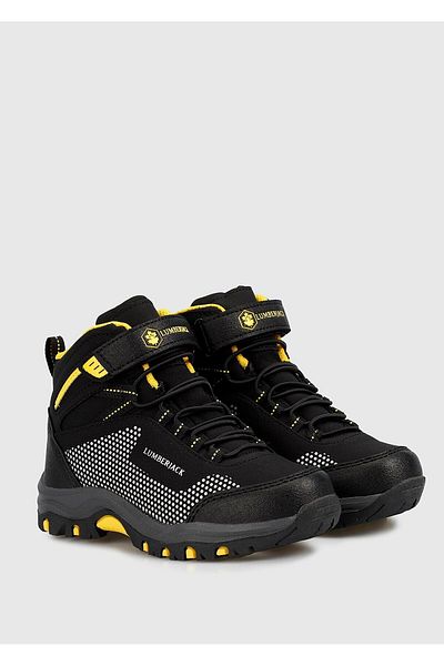 lumberjack Fuller Black Boy's Outdoor Boots