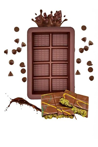 Hayveys Dubai Chocolate Mold 8 Compartments Chocolate Mold with Velvet