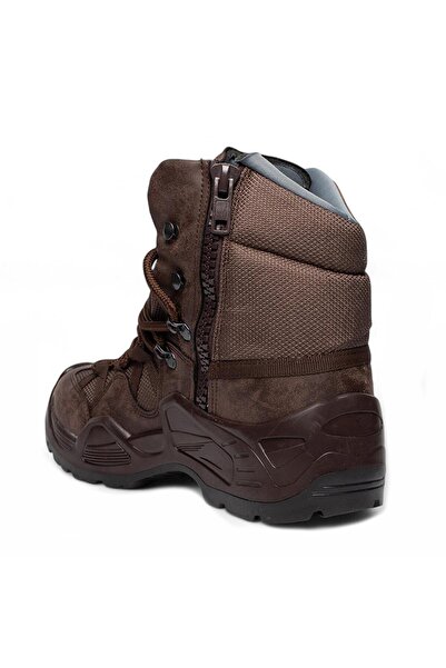 PLATIN BY ORSES Kışlık Taktikal Erkek Bot - Yandan Fermuarlı, Su Geçirmez ve Kaymaz