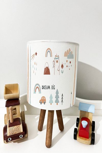dekomingo Traffic Tropical Soft Baby and Children's Room Lampshade