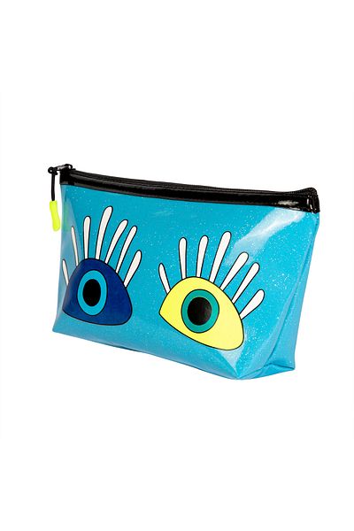 Biggdesign My Eyes On You Glossy Makeup Bag