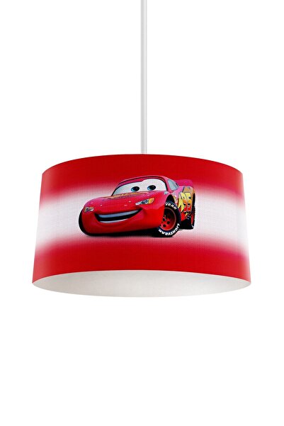 dekomingo Kırmızı Araba Mcquen Avize