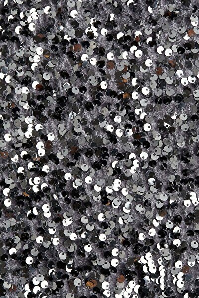 H&M Sequined deep-back dress