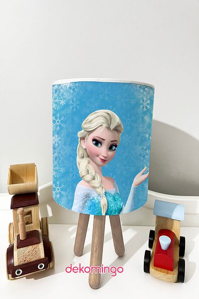 dekomingo Elsas Blue Snowflake - Baby and Children's Room Lampshade
