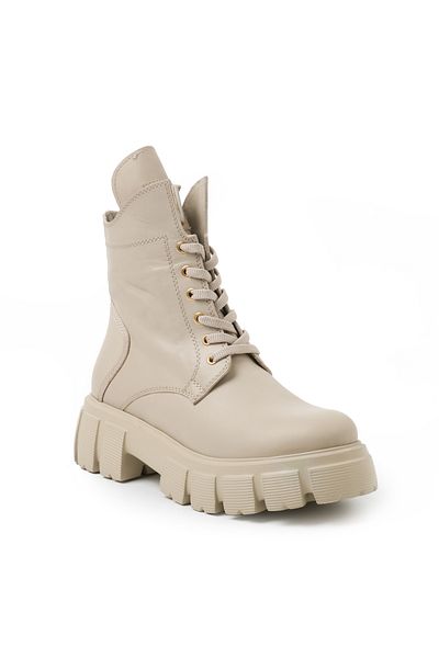 John May Beige Women'S/Girls' Boots - Tu-4635 144