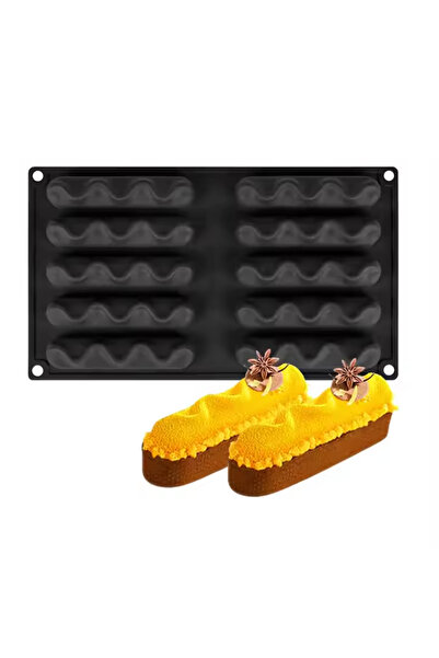 PASTRY PLANET Professional Silicone Mold with 6 Compartments