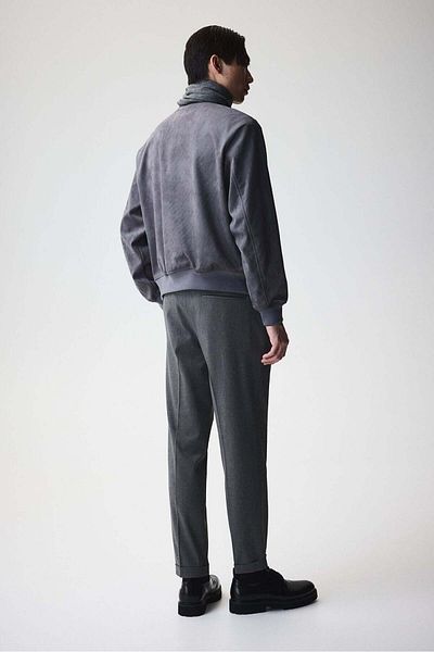 H&M Slim Fit Tailored Trousers