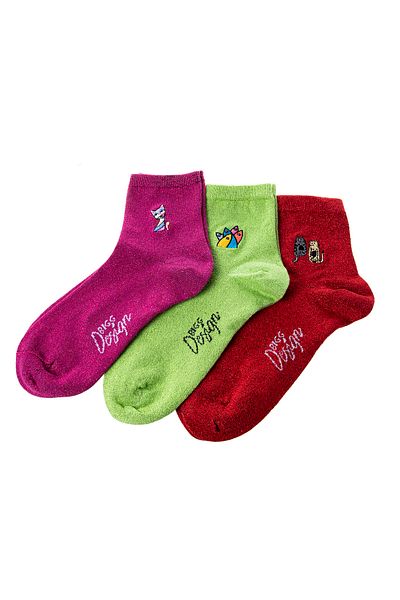 Biggdesign Glitzersocken-Set