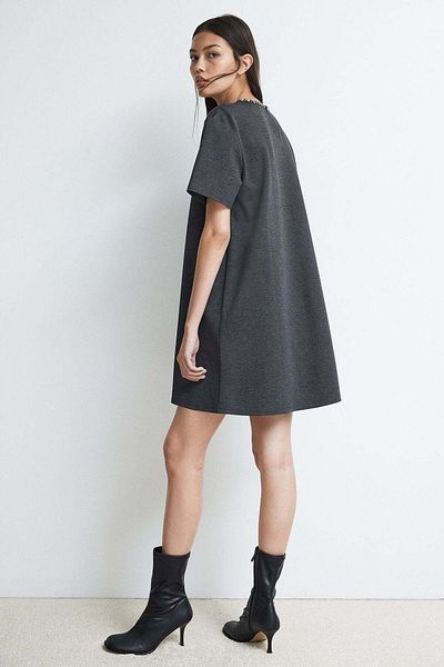 H&M Embellished jersey dress