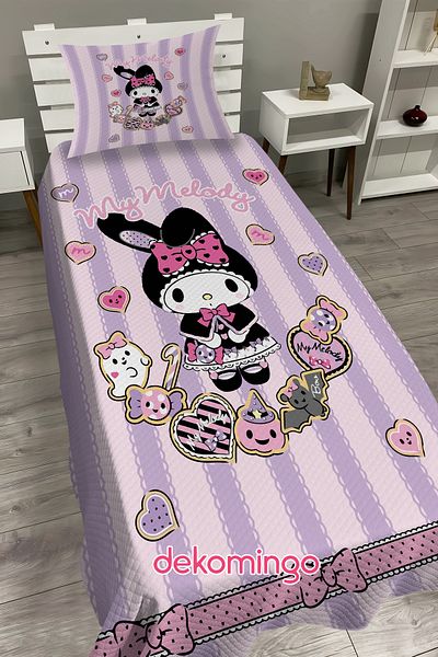 dekomingo Ribbon My Melody - Baby and Kids Room Pique Set