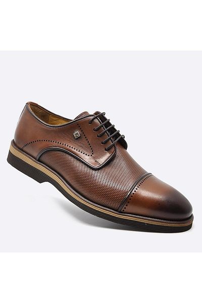 Fosco Genuine Leather Tan Casual Men's Shoes 2960 45 42