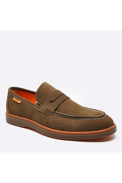 Fosco Pantofi casual din piele nubuck pentru bărbați - nisip 9942