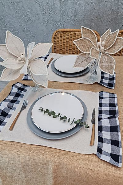 cotton maison Retro Frilly American Service Σετ 2 - 30x45 εκ