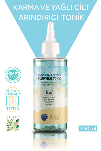 Oceanic Feeling Salisilik Asit Tonik Gözenek Sıkılaştırıcı Ve Karşıtı Siyah N...