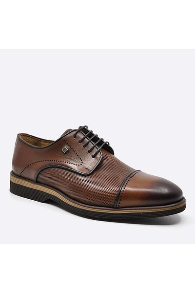 Fosco Genuine Leather Tan Casual Men's Shoes 2960 45 42