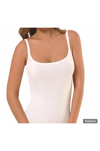 NBB 662 - 5 Pcs Thin Strap Rib Women's Undershirt |   Advantage Pack