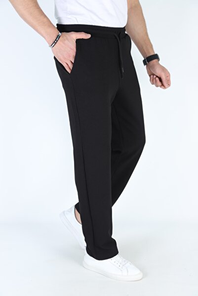 FREZZBİ بنطال رياضي من قماش الوافل للرجال