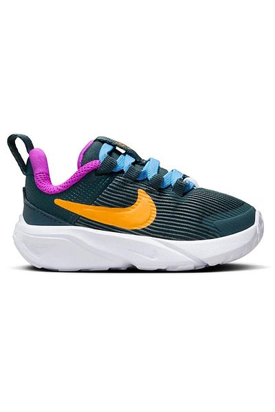 Nike Star Runner 4 Nn (Td) Deep Jungle Running Elastic Lace-Up Children's Walking Running Shoes Green