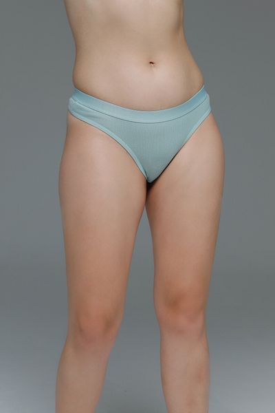 MİSTİRİK Model Paulo Tesatura Moale Tanga Model Slip Sport Culoare Verde Apa