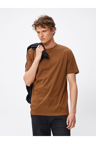 Koton Basic T-Shirt Crew Neck Short Sleeve Cotton