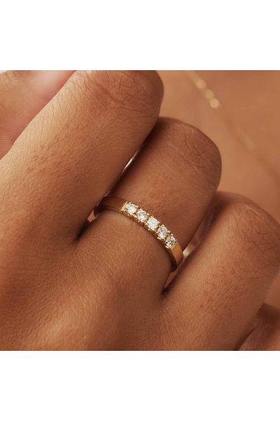 Isabel Bernard De La Paix 14 Karat Ring, Verlobungsring 48