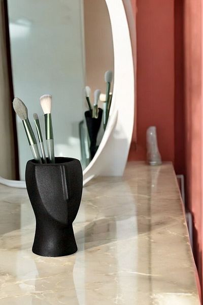 Evene Black Makeup Organizer - Brush Holder Organizer Model 23