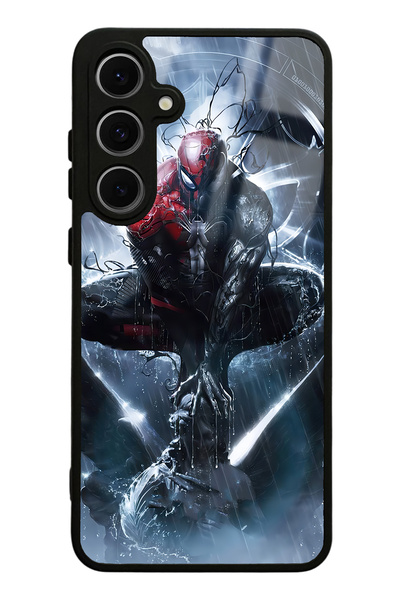 Spoyi Samsung S24 FE Spiderman Tasarımlı Glossy Telefon Kılıfı