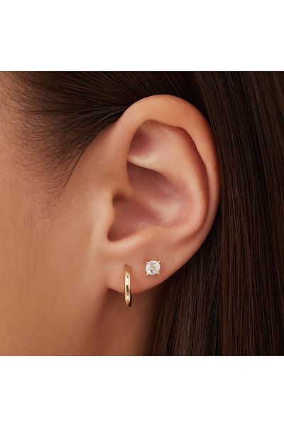 Isabel Bernard Cadeau D'isabel 14 Karat Ohringe, Geschenkset, Ohrringe, Ohrknopfe