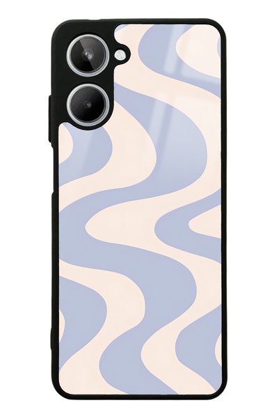 Spoyi Oppo Realme 10 Wave Efect Design Glossy Phone Case