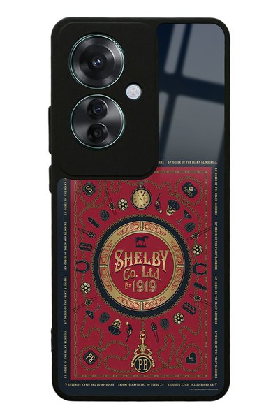 Spoyi Oppo Reno 11F 5G Peaky Blinders Shelby Co، حافظة هاتف لامعة بتصميم