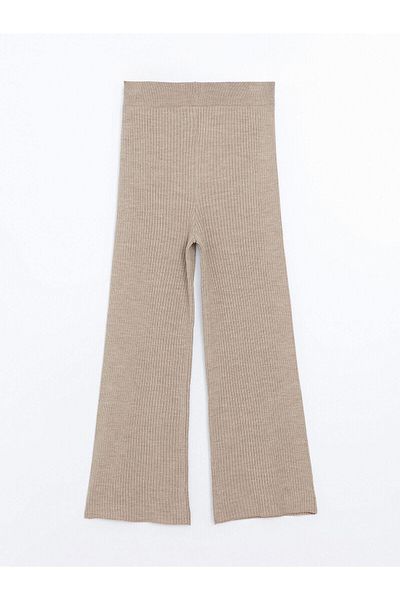 LC Waikiki Γυναικείο πλεκτό παντελόνι LCW Comfort με ελαστική μέση