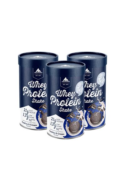 Multipower Whey Protein Shake 420g*3 Pieces Cookies Cream