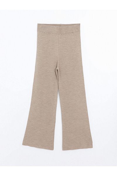 LC Waikiki Γυναικείο πλεκτό παντελόνι LCW Comfort με ελαστική μέση