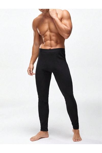 Sistina Men's Black Thermal Tights - Men11
