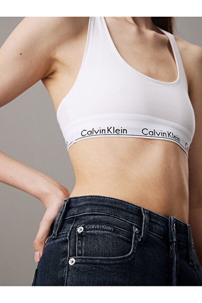 Calvin Klein Kadın Siyah Dar Kesim Pantolon