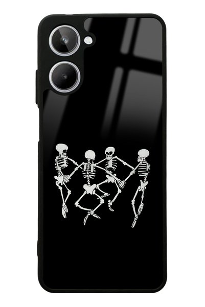 Spoyi Oppo Realme 10 Dancer Skeleton Design Glossy Phone Case