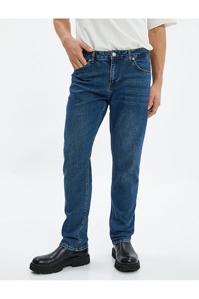 Koton Mark Jean - Blugi cu picioare drepte
