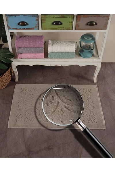VAROL Подложка за кърпи за крака Gramaged Jacquard от 2 части