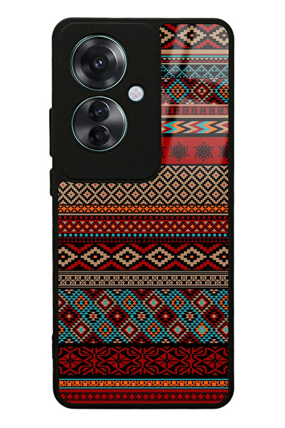 Spoyi Oppo Reno 11F 5G Motif Tasarımlı Glossy Telefon Kılıfı