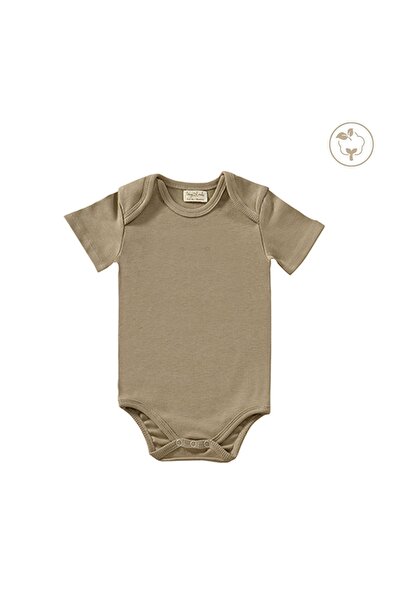 tinylamb Buddy Bears 3 Months-1.5 Years Baby Organic Cotton Short Sleeve Snap Bodysuit Set